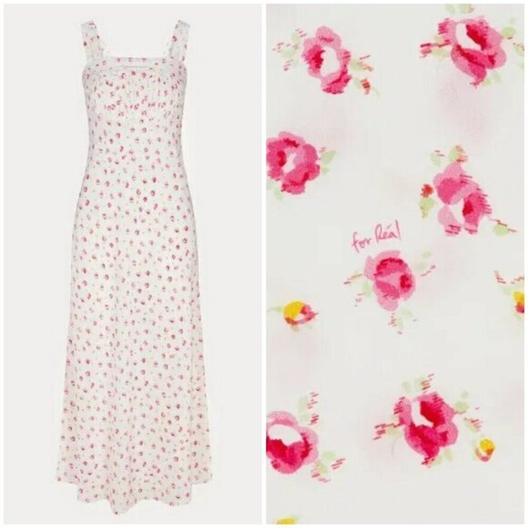 💕REALISATION PAR💕 The Dharma Dress ~ Baby Rose Floral Print XL NWOT - Picture 11 of 16